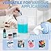 Bundle Set of Axolotl Resin Mold and Upgraded Mini Auto Resin Mixer, Hands-Free Easy Clean Epoxy Mixer with 16fl.oz Silicone Mixing Cup, Stepless Speed Continuous Electric Epoxy Resin Mixer