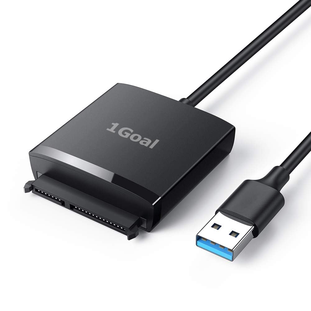 1Goal SATA to USB 3.0 Adapter Cable with UASP SATA III to USB Converter for 2.5" 3.5” Hard Drives Disk HDD and Solid State Drives SSD (B0CW1SX89S) Amazon Price History, Amazon Price Tracker