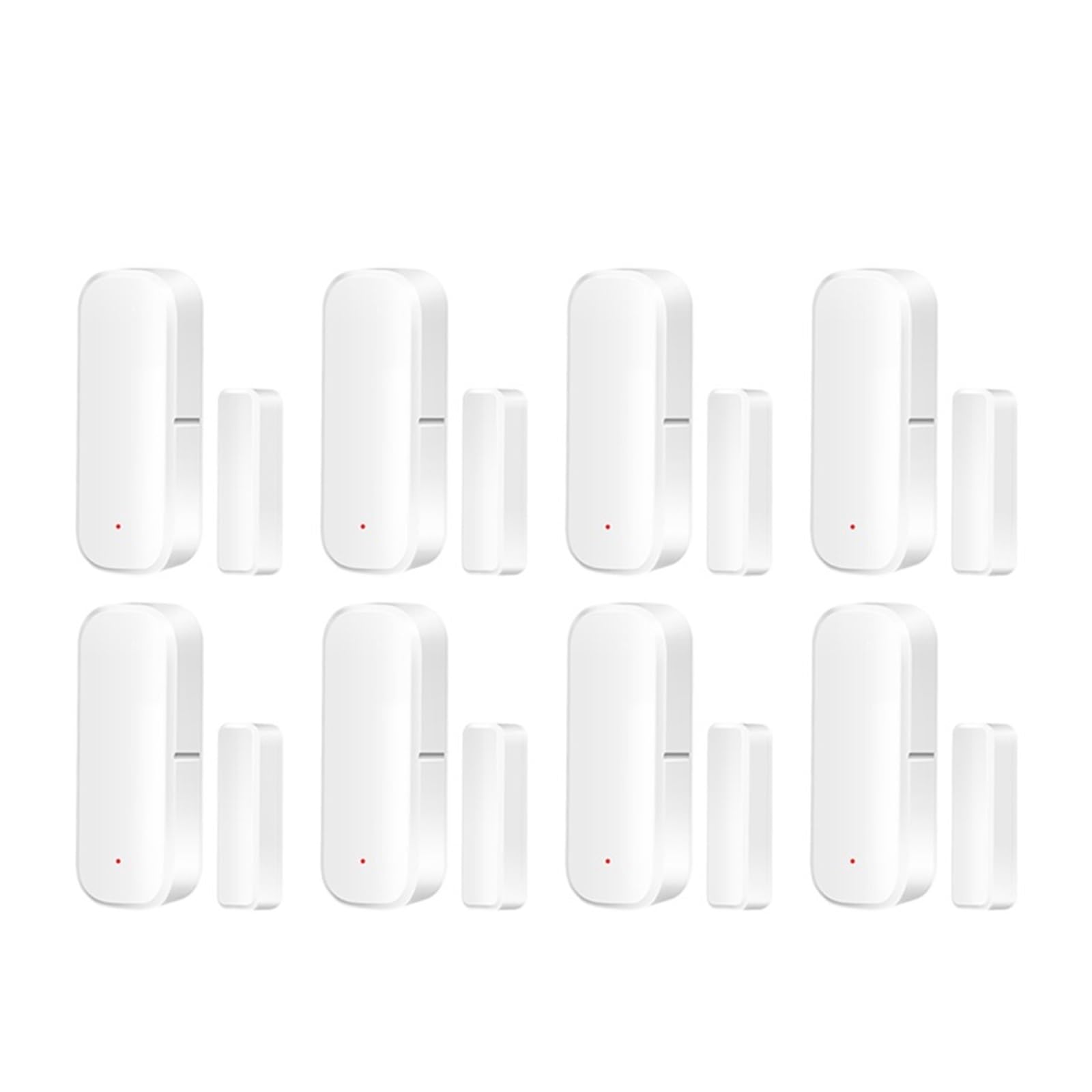 Alarmas De Puerta, Sensor de puerta y ventana Tuya ZigBee, detectores de puerta abierta/cerrada, protección de seguridad, Control remoto de vida inteligente a través de Alexa Para La Seguridad Del Hog