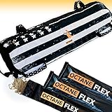 Octane Flex Adjustable Sandbags for Fitness 75lb - Home Workout Sandbag Set with 3 x Filler Bags and Exercise Poster - Training Weighted Sand Bag Equipment with Handles for Gym & Crossfit USA (75)