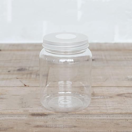 【むしや本舗】 硬質透明 PET 空ボトル容器 830ml / ペットグッズ 飼育容器 昆虫ケース 菌糸ビン用 クワガタ カブトムシ オオクワガタ クリアボトル ペット用品 昆虫のサムネイル