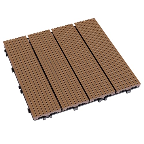 ウッドパネル ウッド ウッドデッキ 人工木 25枚セット...