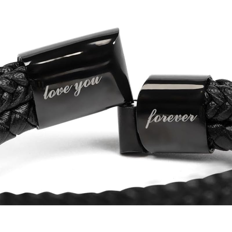 Pulsera para Hombre en Acero Inoxidable con Mensaje Inspirador miniatura 6