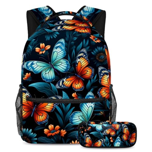 Sac à dos scolaire grand volume lot de 2 cartables légers pour transporter livres et cahiers
