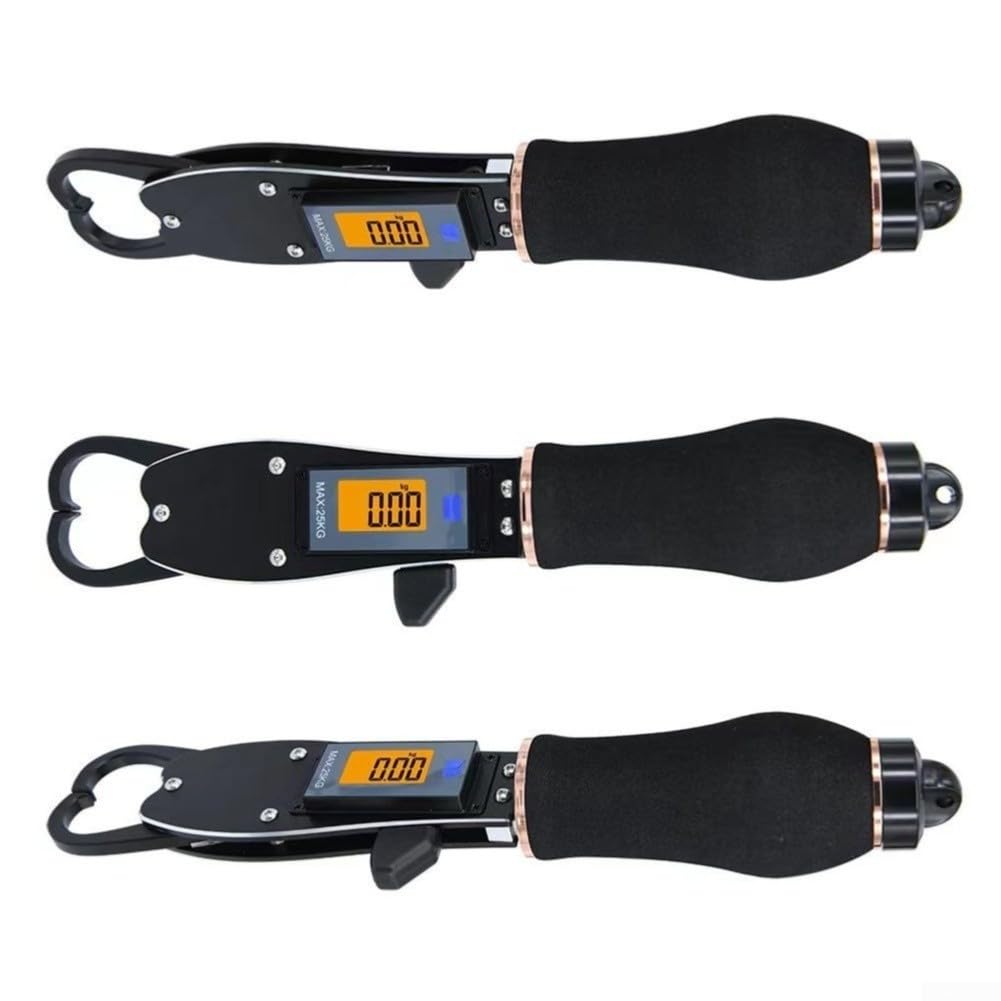 Báscula digital para pescado, 25 kg, resistente al agua