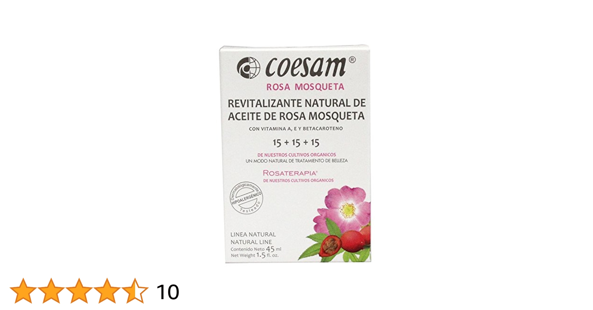 COESAM ローズヒップオイル　15ml×3本 Amazon | coesam(コエサム) ローズヒップオイル(3本セット