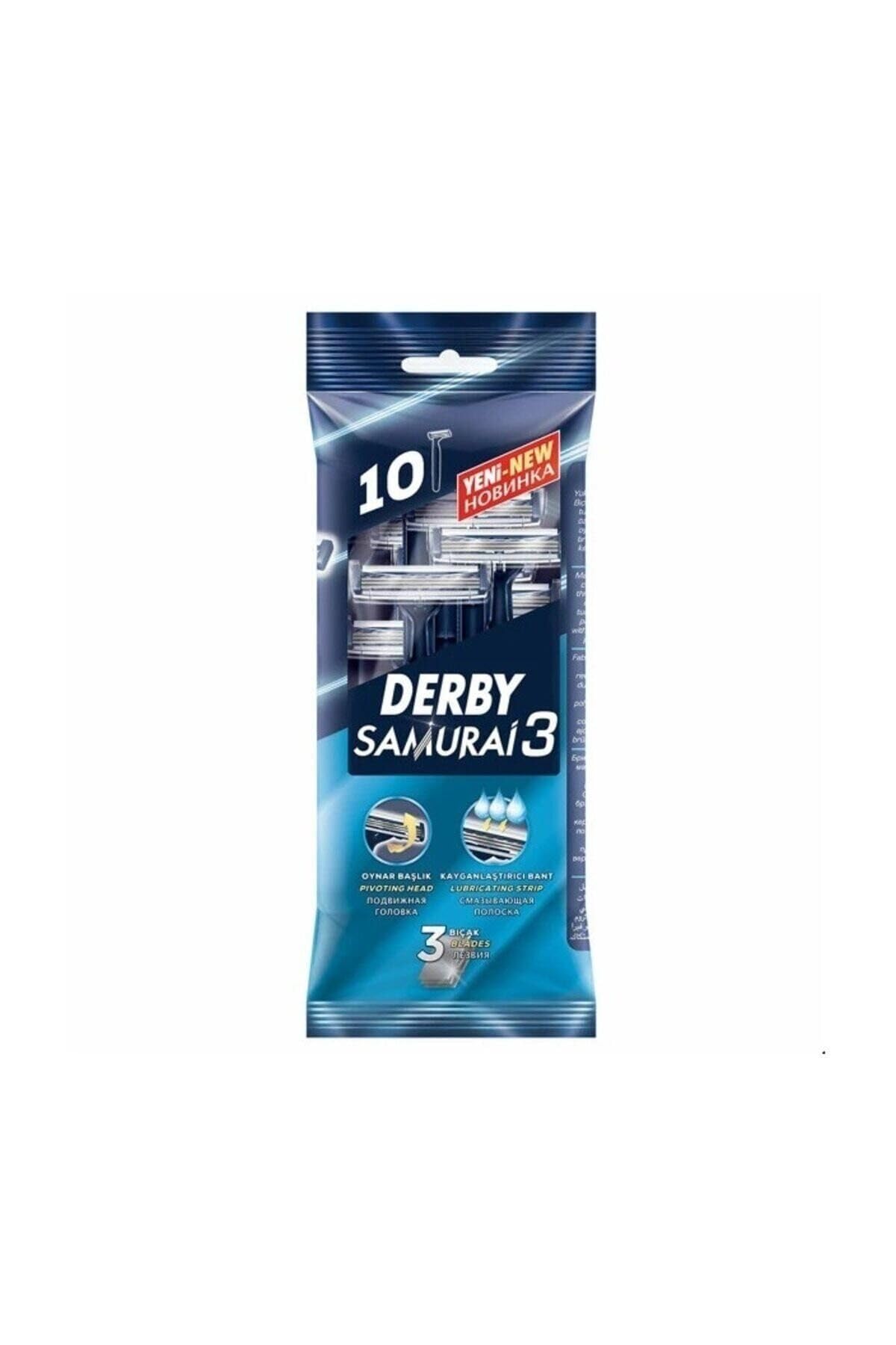 Derby Samuraı 3 Bıçak 10Lu 4Hediye