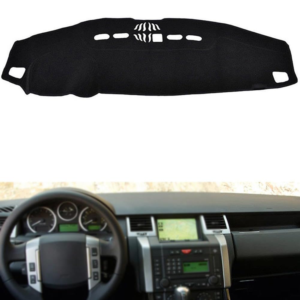 HATHWAY Adatto per Land Rover Range Rover Sport 2006-2009 LHD, Copertura cruscotto Auto, Copertura cruscotto Antiscivolo, coperture cruscotto Interno, Accessori Auto (Nero)