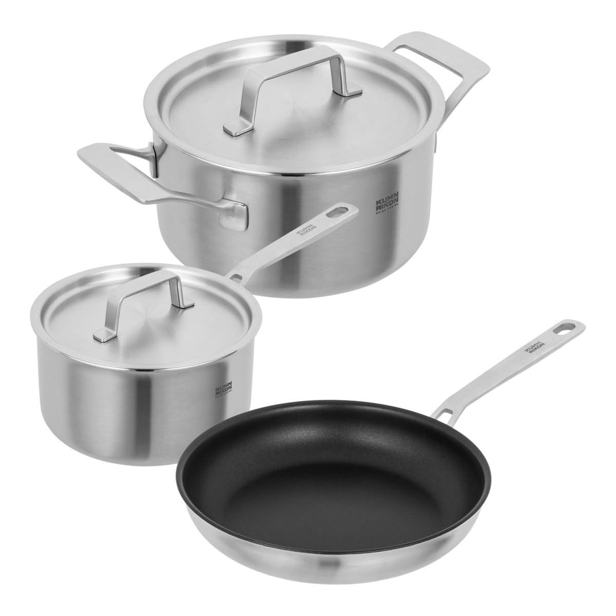 Batterie de cuisine inox sans attacher Kuhn Rikon set casseroles poêle