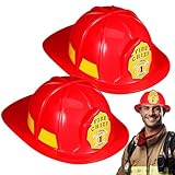 Accessoires de pompier : ce chapeau peut servir à la fois de accessoire de mode à porter au quotidien, de décoration, de chapeau pour jeux de rôle ou de cadeau pour les amis, la famille ou les de jouets de pompiers