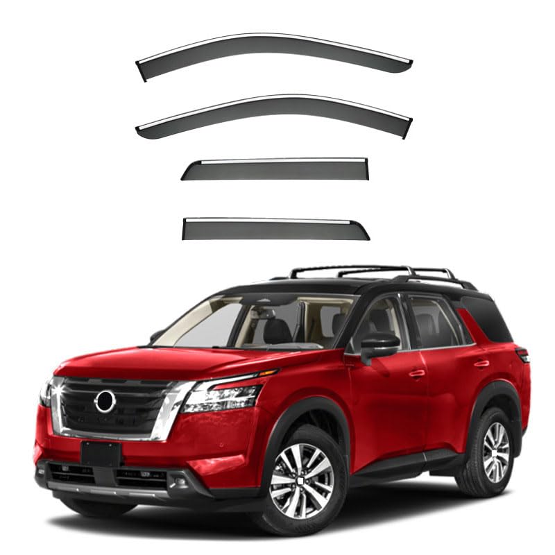 Déflecteurs de vent contre la pluie et buée pour Nissan Pathfinder R53 2022+