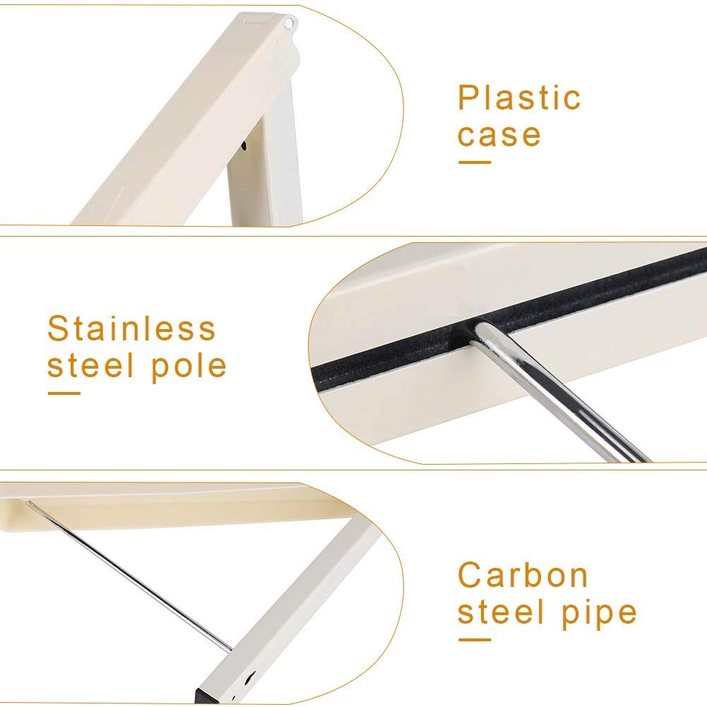 Gancio Appendiabiti Pieghevole Retrattile Per Interni Appendiabiti Portatile Scomparsa In Alluminio Stand Appendiabiti Mini a Muro Scomparsa Guardaroba Portabile Salva Spazio Appendiabiti a Scomparsa