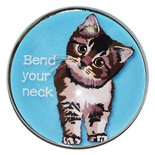 猫ピンバッジ ピンバッジ 猫 首傾げ BLピンバッチ 猫 ブローチ 猫 ピン