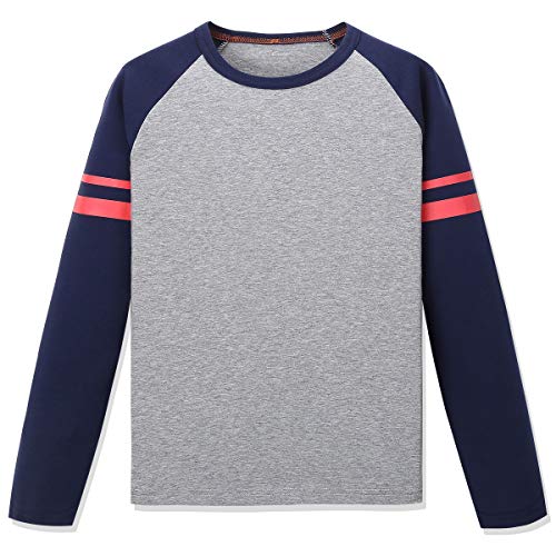 トップス Ovy Original Cotton Long Sleeve T-shirt Amazon.com: CUNYI Boys Long Sleeve Shirts Cozy Tops Tees for