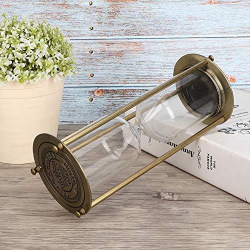 FILFEEL Reloj de de Vidrio, Decoración del Hogar Regalos de Accesorios de Accesorios para el Temporizador de Reloj (Gran autoinstalada)