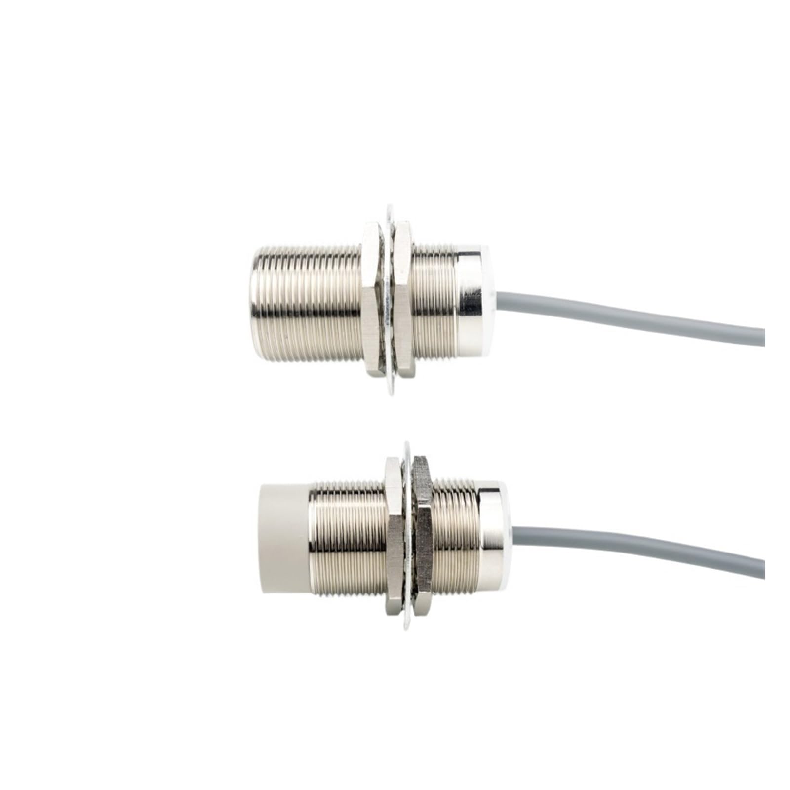 QAZXSEMUI M30 Inductive Proximity Sensor 20-250V NPN PNP NO NC(M30 flush PNP NO-Sn:16mm)