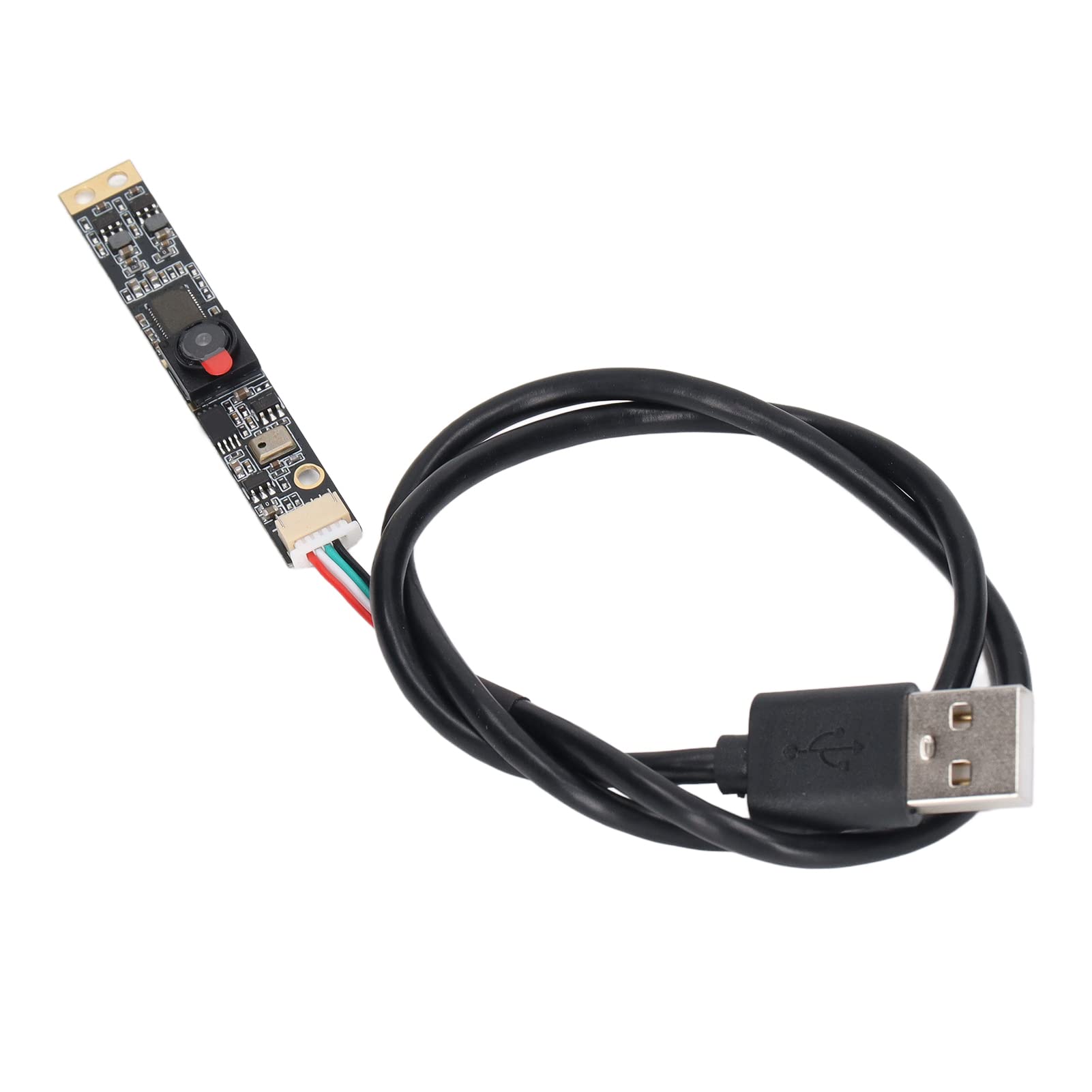 Tgoon HD Camera Module, USB Camera Module 15FPS Frame Rate Photosensitive Chip MJPEG Format with Digital Microphone for Notebook