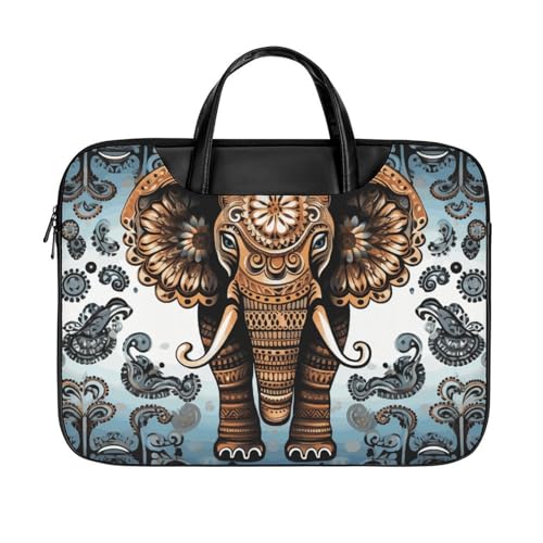 Bolso para portátil impermeable con diseño elefante 17'' miniatura 1