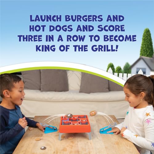 Image of King of the Grill Matching Board Game - Target Game - Preschool Toys - Hand-Eye-Coordination Game - Fun Fast-Paced Party Game for Family Night - Interactive Kids Board Games - Ages 5+