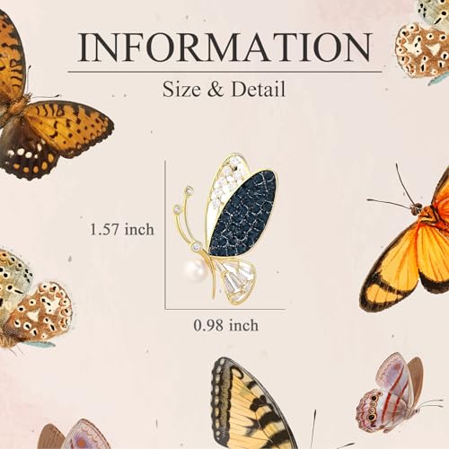 Image of Animal Brooch for Women Girls Rhinestone Animal Brooch Lapel Pin Jewelry Gift for Mom Wife
