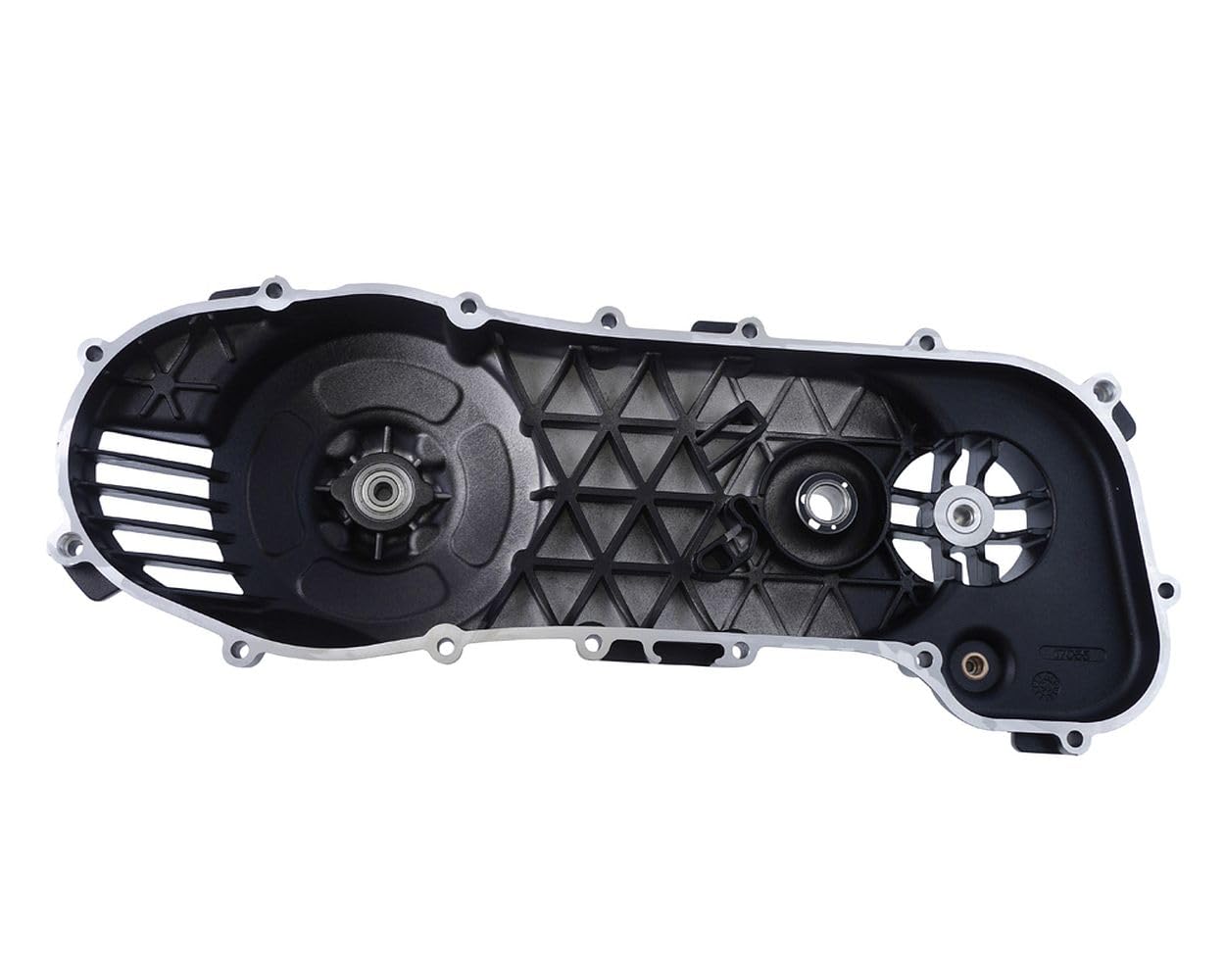 Malossi - Tapa de variador MHR para carcasa del motor C-One/RC -One, Air Force también compatible con Piaggio/Gilera 50 ccm 2T AC/LC larga negro, incluye tornillos