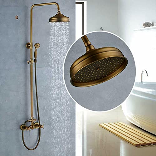 Ensemble de douche de pluie rétro pour une salle de bain esprit spa à la maison