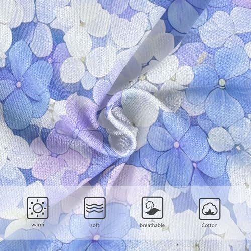 Colorful Petals Purple Blue White Girls Underwear Toddlers 2t Cotton Cute Panties Girl Flower Undies Kids Briefs3