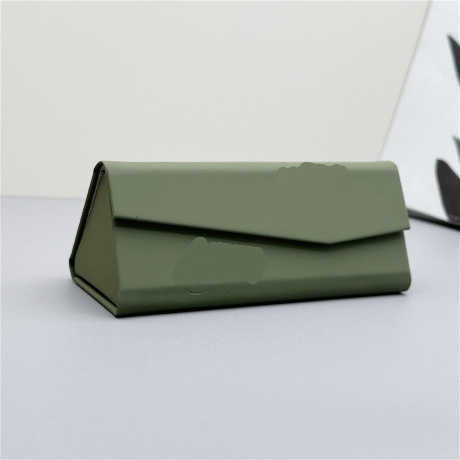 10 fundas portátiles retro plegables for gafas de sol, funda protectora triangular for para Gafas de Sol