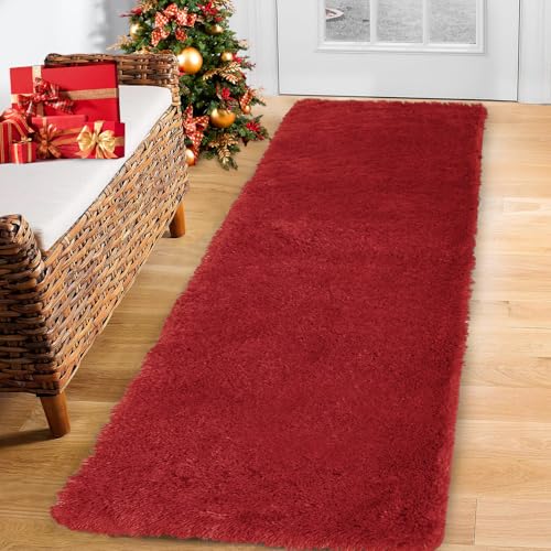 CAROMIO Runner Rug for Bedroom Living Room 2x6 Feet Shag Fluffy Area Rugs