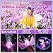 EagleStone Princess Bubble Wands for Kids, Bubble Machine for Toddlers, LED Light & Music Bubble Toys with 1 Li-ion Battery, Outdoor Easter Birthday Toys for Toddlers, 3 4 5 6 7 8 Year Old Girl Gifts