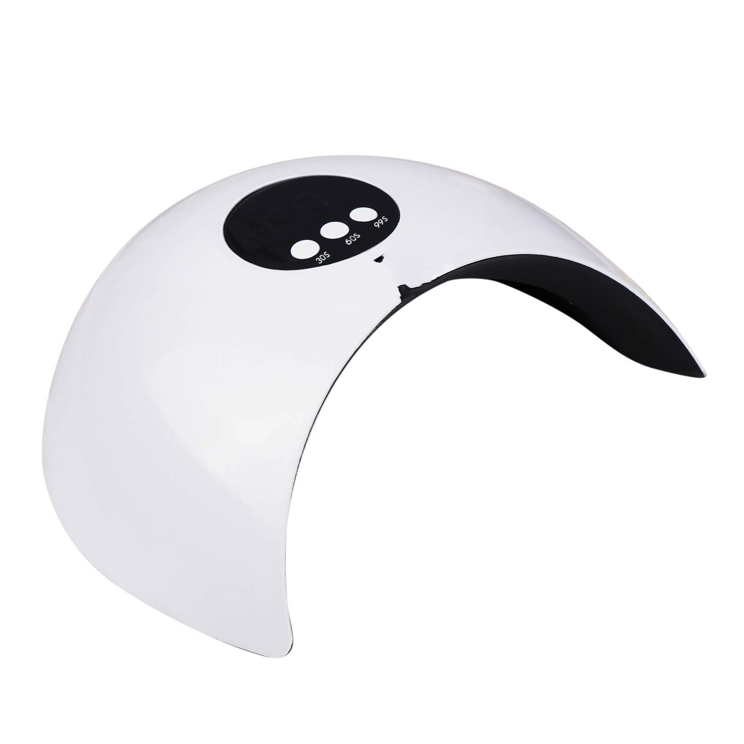 nail lamp 48w Uv Led Nail Lamp Double Light 36 Leds Nail Dryer Lcd Screen Display Nail Curing Manicure Tool Smart Timing Nail Art Tools/wjite