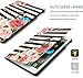 Hepix iPad Mini 5 Case Pink Flower Foral iPad Mini 4 Case Butterfly for Girl Women Cute iPad Mini Case Cover Rose Stripes Auto Sleep Wakeup for Apple iPad Mini 7.9 inch A2133 A2124 A2126 A2125