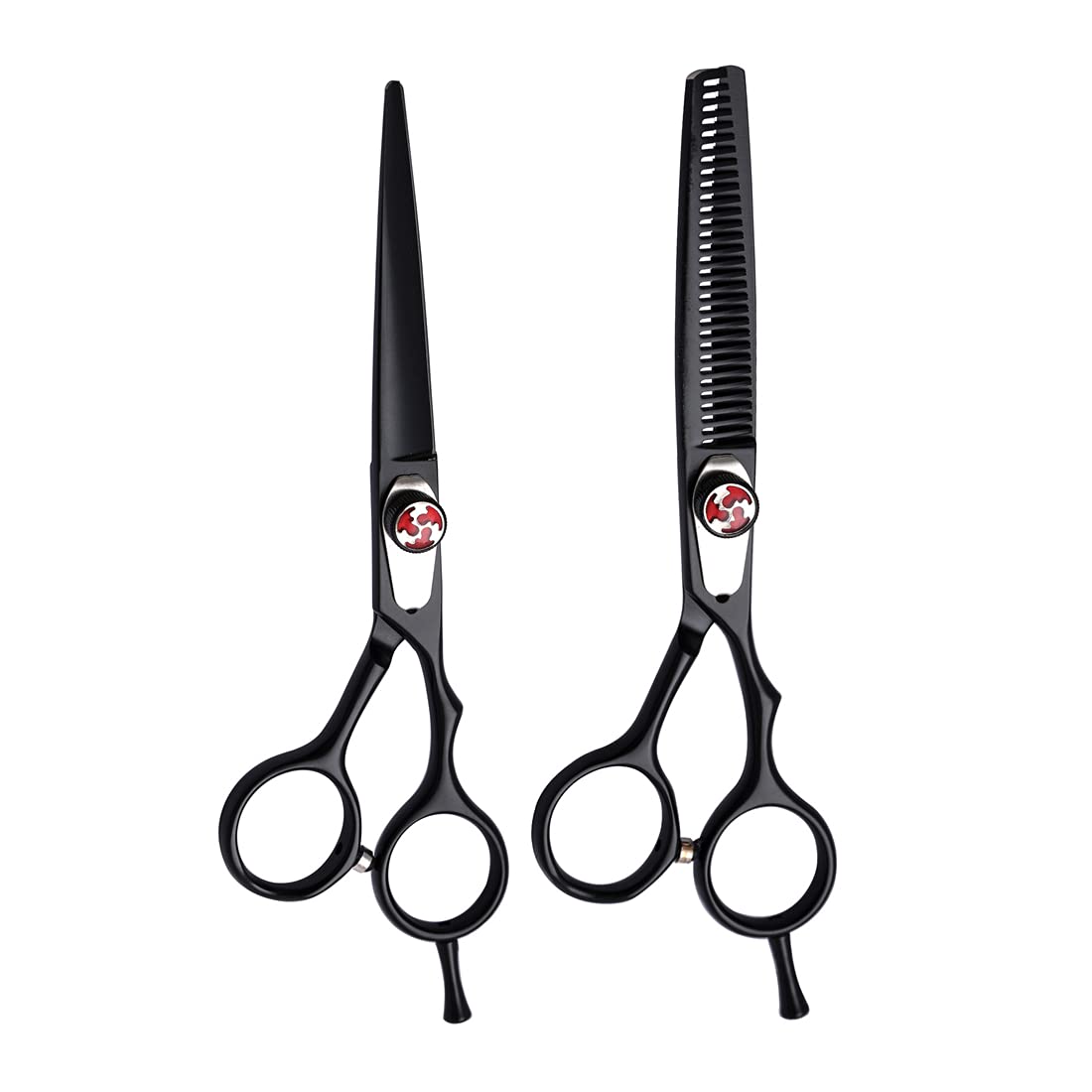 10 Pcs Ciseaux De Coupe De Cheveux, Kit De Ciseaux De Coupe De Cheveux Professionnels, pour Hommes Femmes Enfants Animaux Domestiques Salon