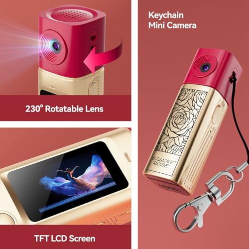 Mini caméscope de poche 2K idéal pour vos sorties et vlogs - 6