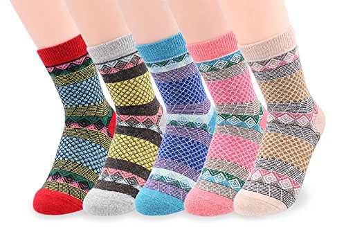V28® Women's Cute Socks with Owls Pandas Tigers Foxes Various Pattern Mixed Colors