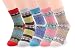 V28® Women's Cute Socks with Owls Pandas Tigers Foxes Various Pattern Mixed Colors