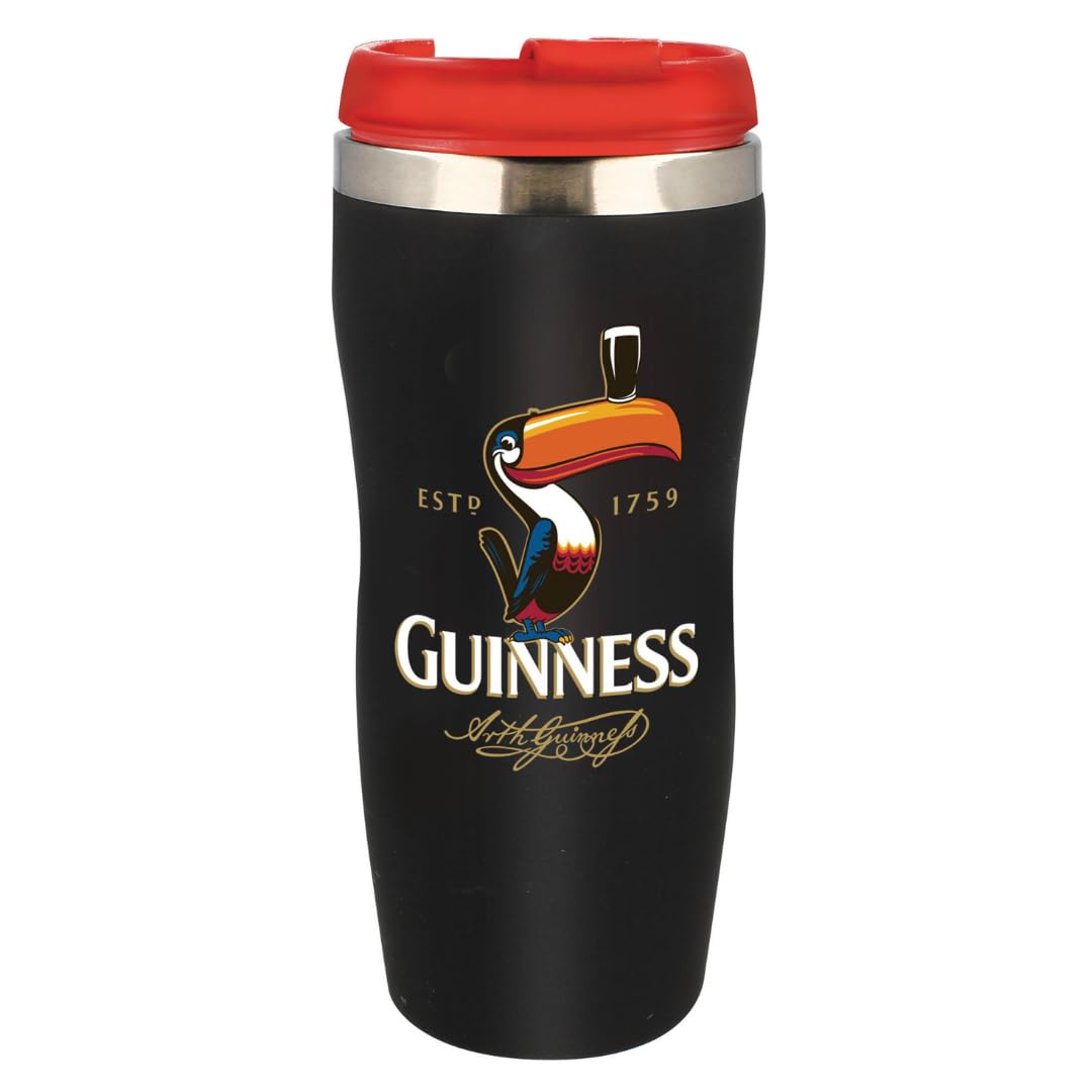 Shamrock Gift Company Guinness Toucan Travel Mug Tumbler (300ml), 05943