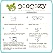 OsoCozy Bleached Birdseye Flat Cloth Diapers - 27.5 x 30.5 Inches, One-Layer Flat Cloth Baby Nappies Made of Soft, Durable 100% Birdseye Weave Cotton - White, 1 dozen