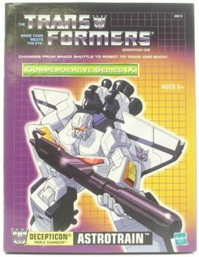 Transformers Generation 1 Commemorative Series IX Astrotrain Action Figure