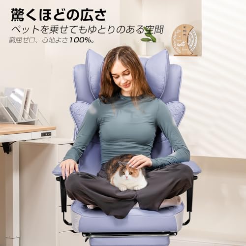 GTRacing CH610-PURPLE ゲーミングチェア