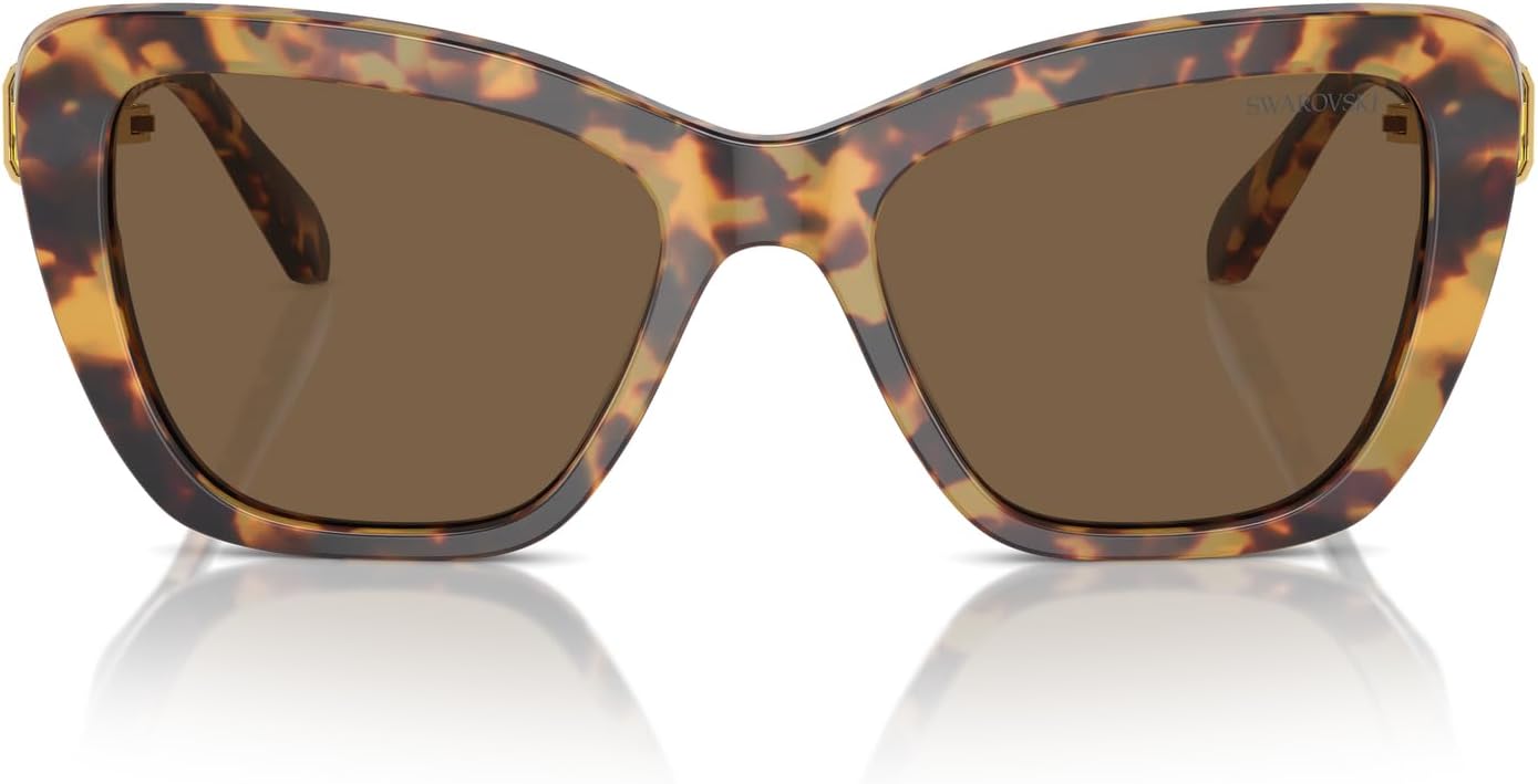 Swarovski Women's Sk6018 Butterfly Sunglasses