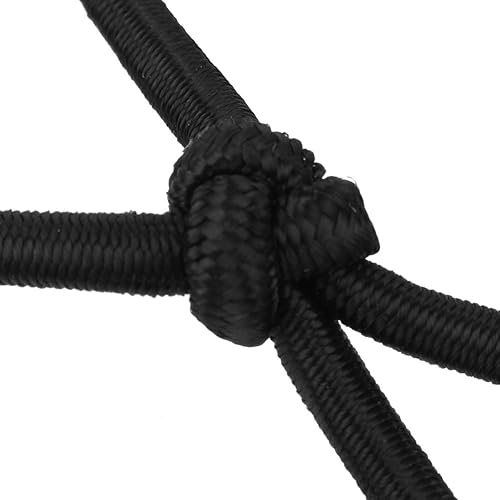 Miniatura 5 de VGEBY1 Cubierta de red de equipaje para bicicleta, red de carga para equipaje con 6 ganchos para almacenamiento de bicicletas