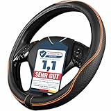 ⭐️ 𝗛𝗶𝗴𝗵𝗹𝗶𝗴𝗵𝘁𝘀: Schützt Ihr Lenkrad vor Abnutzung, Aufwertung des Fahrzeuginnenraums, unkomplizierte & schnelle Montage, unschlagbares Preis-Leistungsverhältnis | Upgrade4cars 🏆 𝙪𝙥𝙜𝙧𝙖𝙙𝙚 𝙣𝙤𝙬!