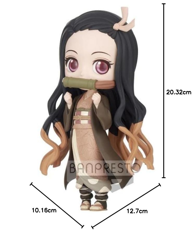 Banpresto - Demon Slayer - Kimetsu no Yaiba - Q posket - Nezuko Kamado - II (ver.B) Figures, Multi-coloured - Image 3