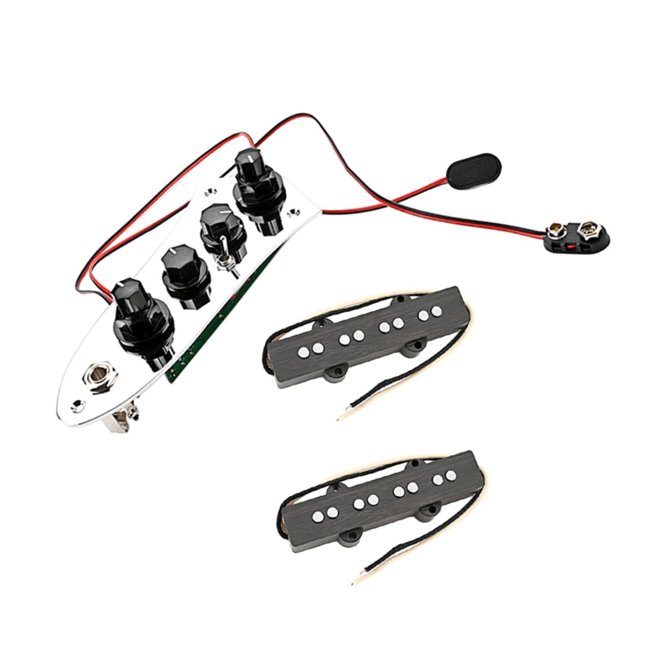 ifundom 4-string Bass Pickup Kit Bass Sturdy Construction Enhance Bass Sound for Players Bands