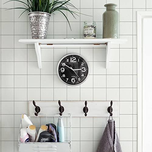 壁紙屋本舗 リメイクシート はがせる 壁紙シール タイル柄 65cm × 2.6m すっきりタイル ホワイト 白 グレー目地 正方形 シンプルタイル 防水 キッチン トイレ 洗面 賃貸 Hatte me ハッテミー NSQT-02【受注生産品・キャンセル不