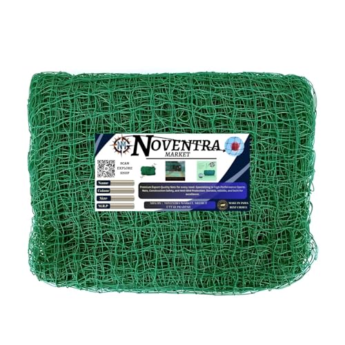 Image of Anti-Bird Pigeon Net for Balcony | Bird Protection Net, Green, 15Ft X 20Ft | UV Resistant HDPE Mesh | Strong & Durable | Balcony, Windows & Terrace Protection
