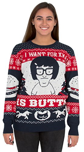 Tina All I Want For Xmas...bob'S Burgers Funny Christmas Sweater 2 Tina All I Want For Xmas...bob'S Burgers Funny Christmas Sweater - Image 3