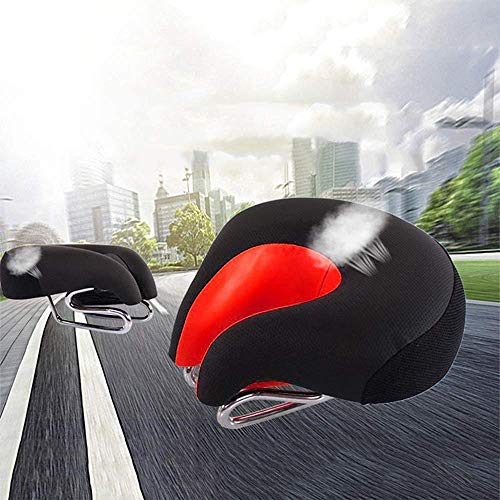 Selle vélo dual shock absorbing MU Vélo imperméable large