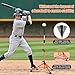 Storgem Baseball Tee,Portable Tripod Batting Tee,Softball Tee for Batting Practice,Hitting Tee Easy Adjustable Height,with Bag